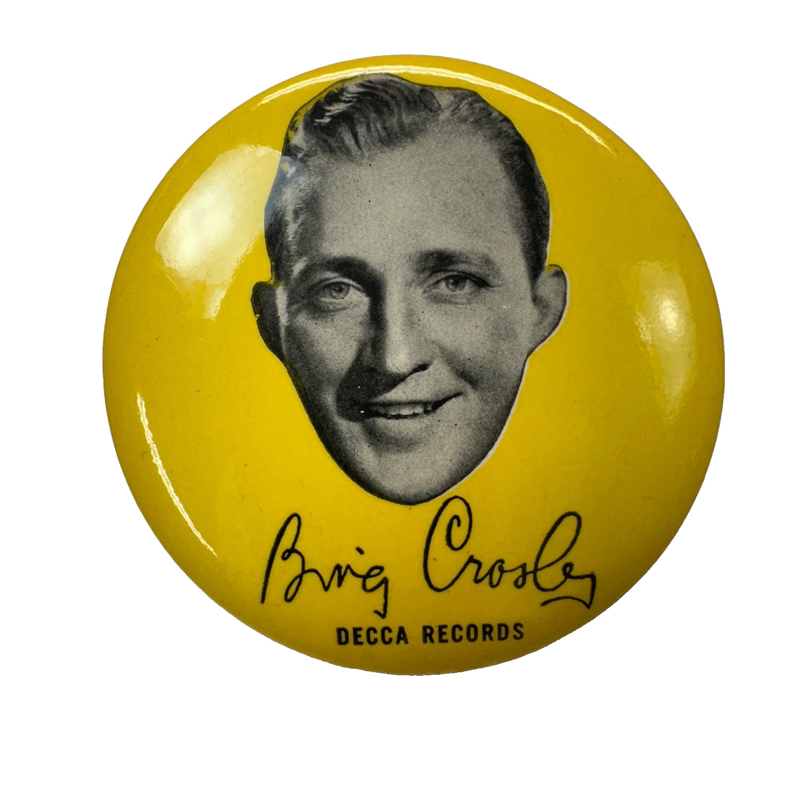 1940s Bing Crosby Decca Records Promotional 3.75