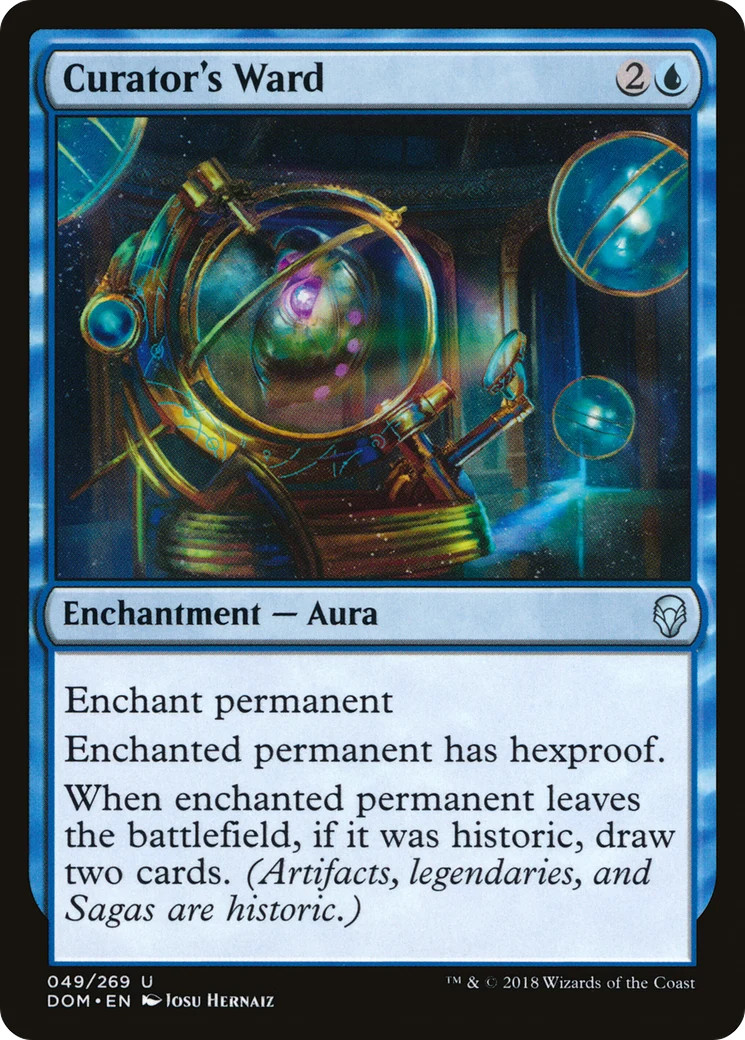 Curator\'s Ward [Dominaria] Magic MTG