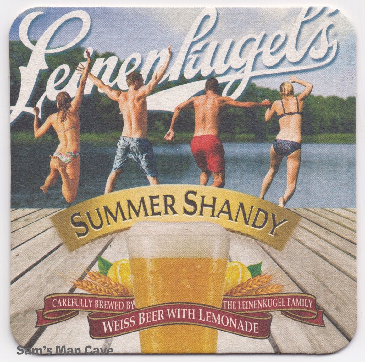 Leinenkugel\'s Summer Shandy Beer Coaster