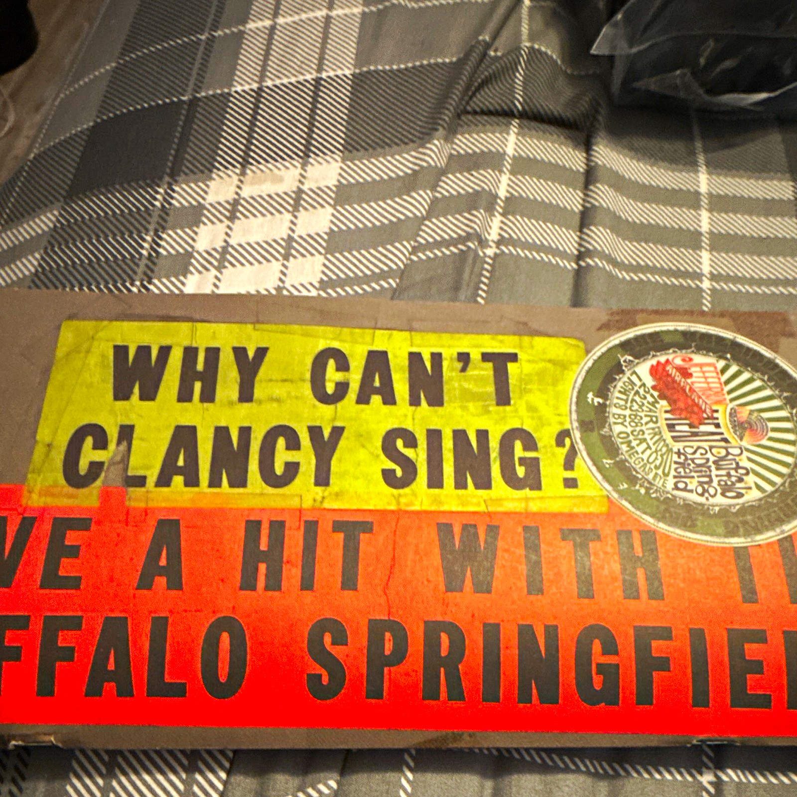 Buffalo Springfield Vintage Sticker \