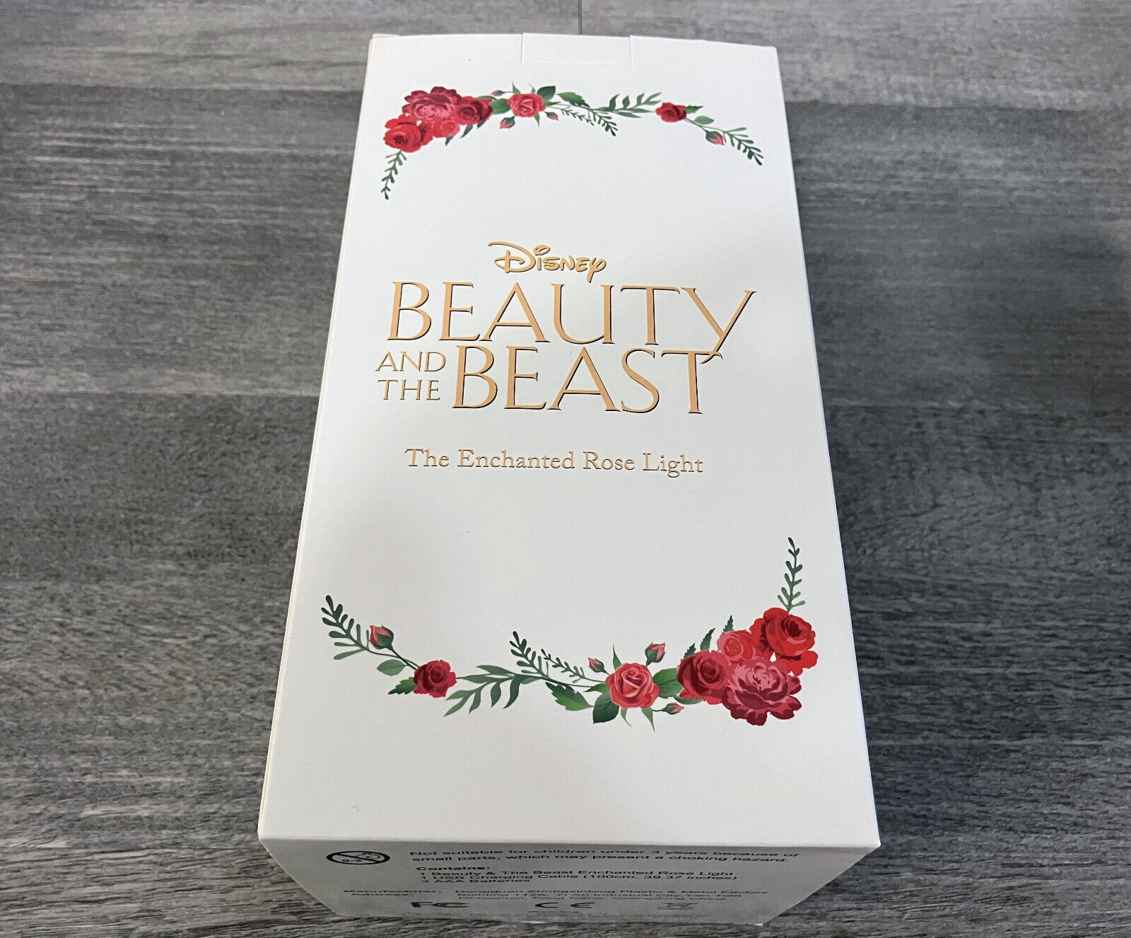 Disney Movie Club - Beauty and the Beast Enchanted Rose Light - Nightlight - NEW