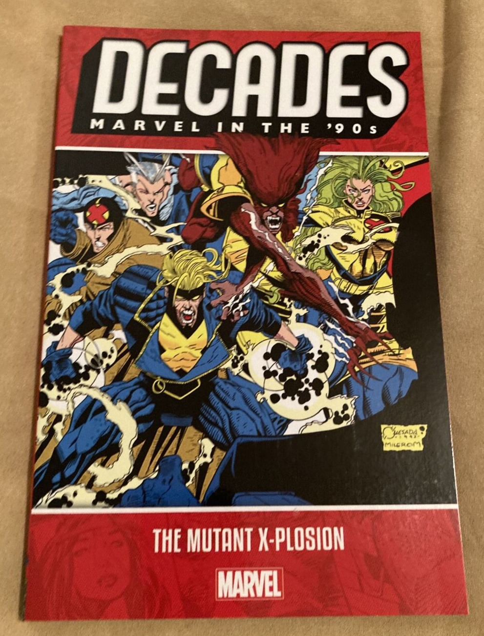 Decades Marvel in the '90s: The Mutant X-Plosion TPB #1-1ST 2019 Nice