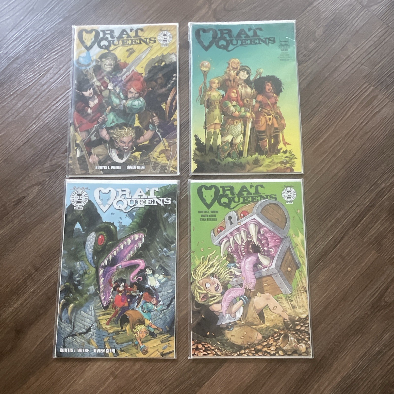 Rat Queens Image Comics Comic Book Lot -  includes RARE issue #16