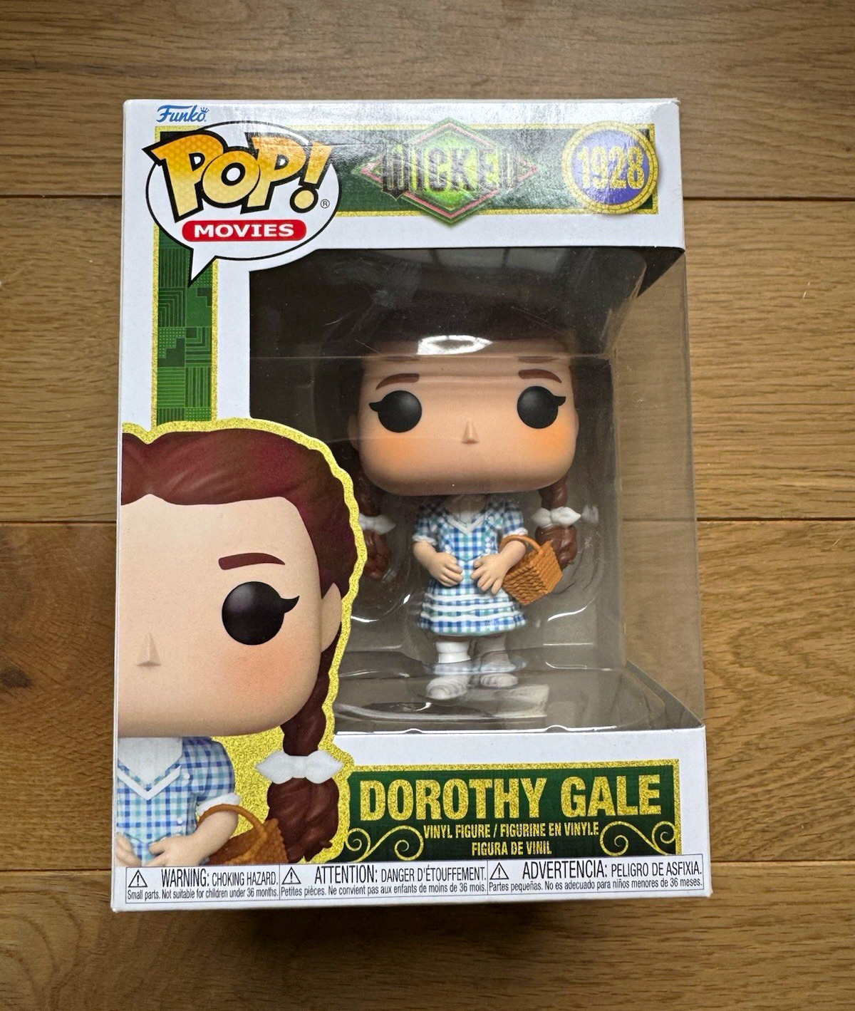 Funko Pop Movies Dorothy Gale #1928 Wicked Standard Vinyl Figure