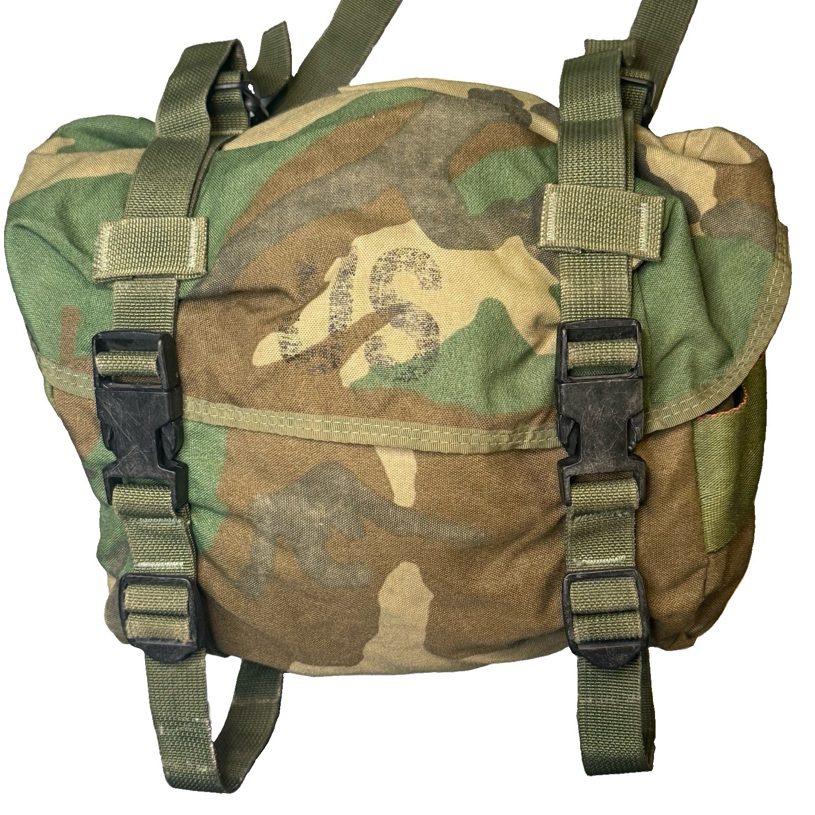 USGI Field Training Pack - M81 / Woodland BDU Butt Pack for LBE / LBV / Belt Kit