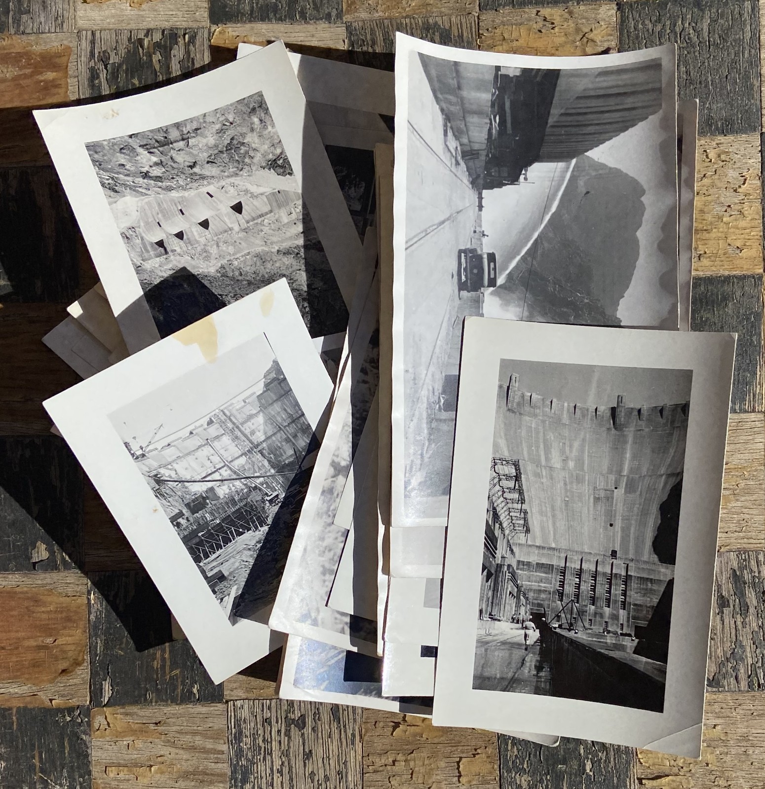 1930s Vintage Boulder Hoover Dam Lake Mead Construction Photo Lot 32 Old Photos