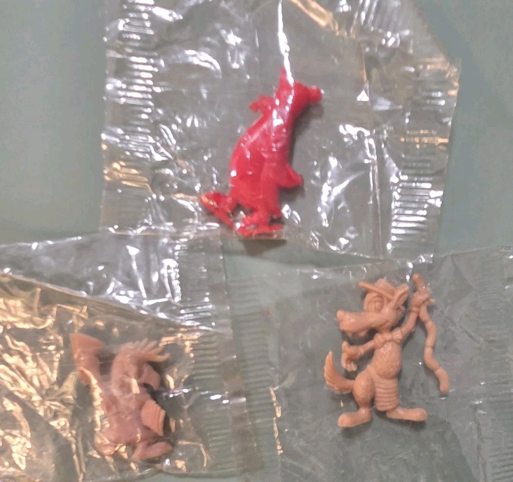 Set Of 3 - Sealed KELLOGG\'S CEREAL Box TOYs From 1974