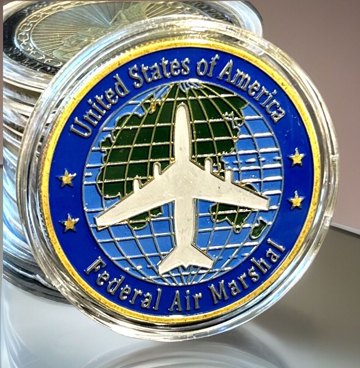 US Federal Air Marshal Service United States Challenge Coin