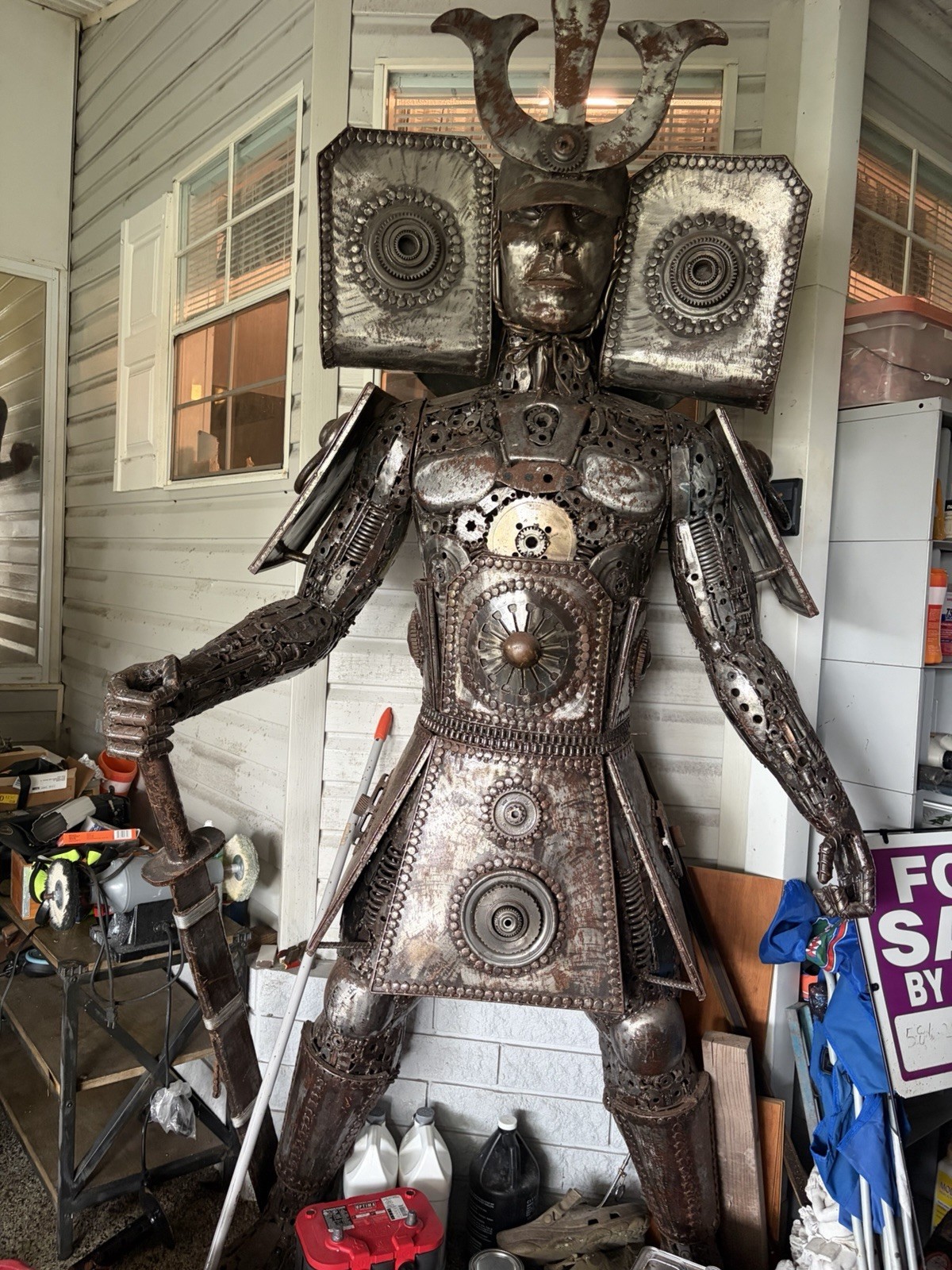 9 Ft  Metal Warrior