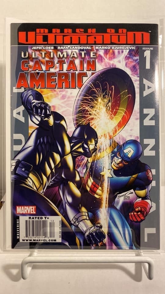 31240: MARVEL ULTIMATE CAPTAIN AMERICA #1 Fine Grade 31240: MARVEL ULTIMATE CAPTAIN AMERICA #1 Fine Grade