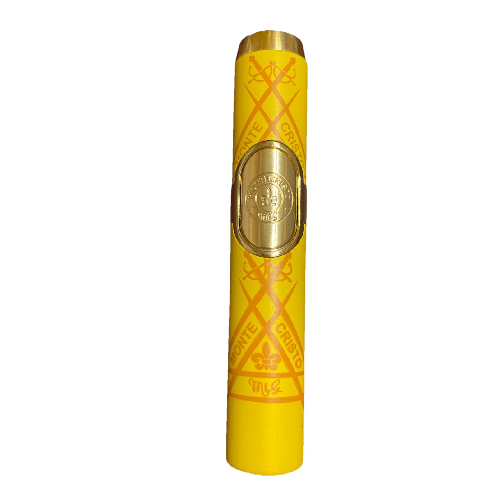 Montecristo Cigars Gold Medallion Triple Torch Lighter, Limited Edition  New