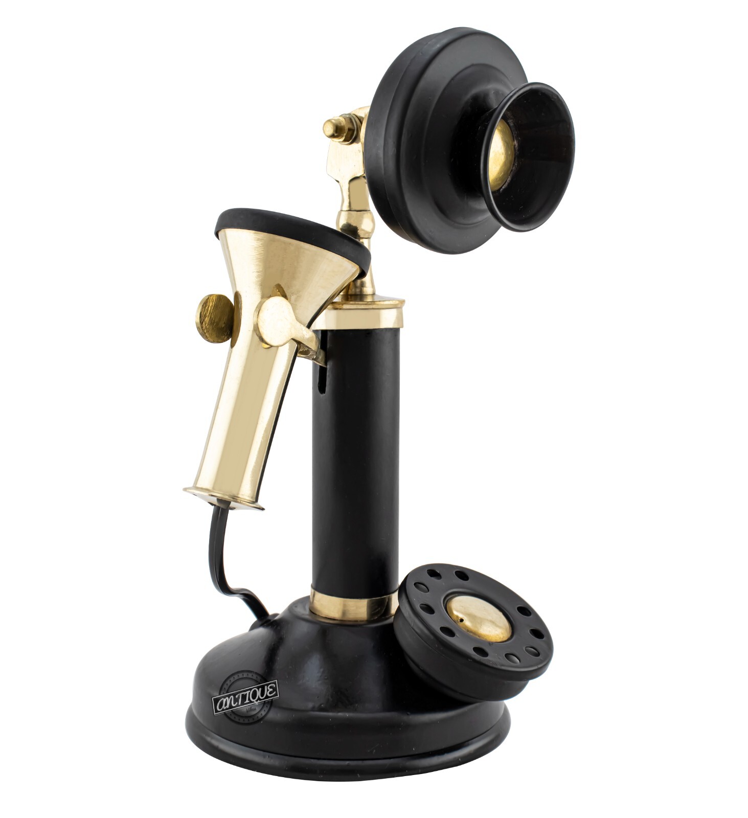 Vintage Telephone Candlestick Black Phone Non Rotary Collectible Gift Home Decor Vintage Telephone Candlestick Black Phone Non Rotary Collectible Gift Home Decor