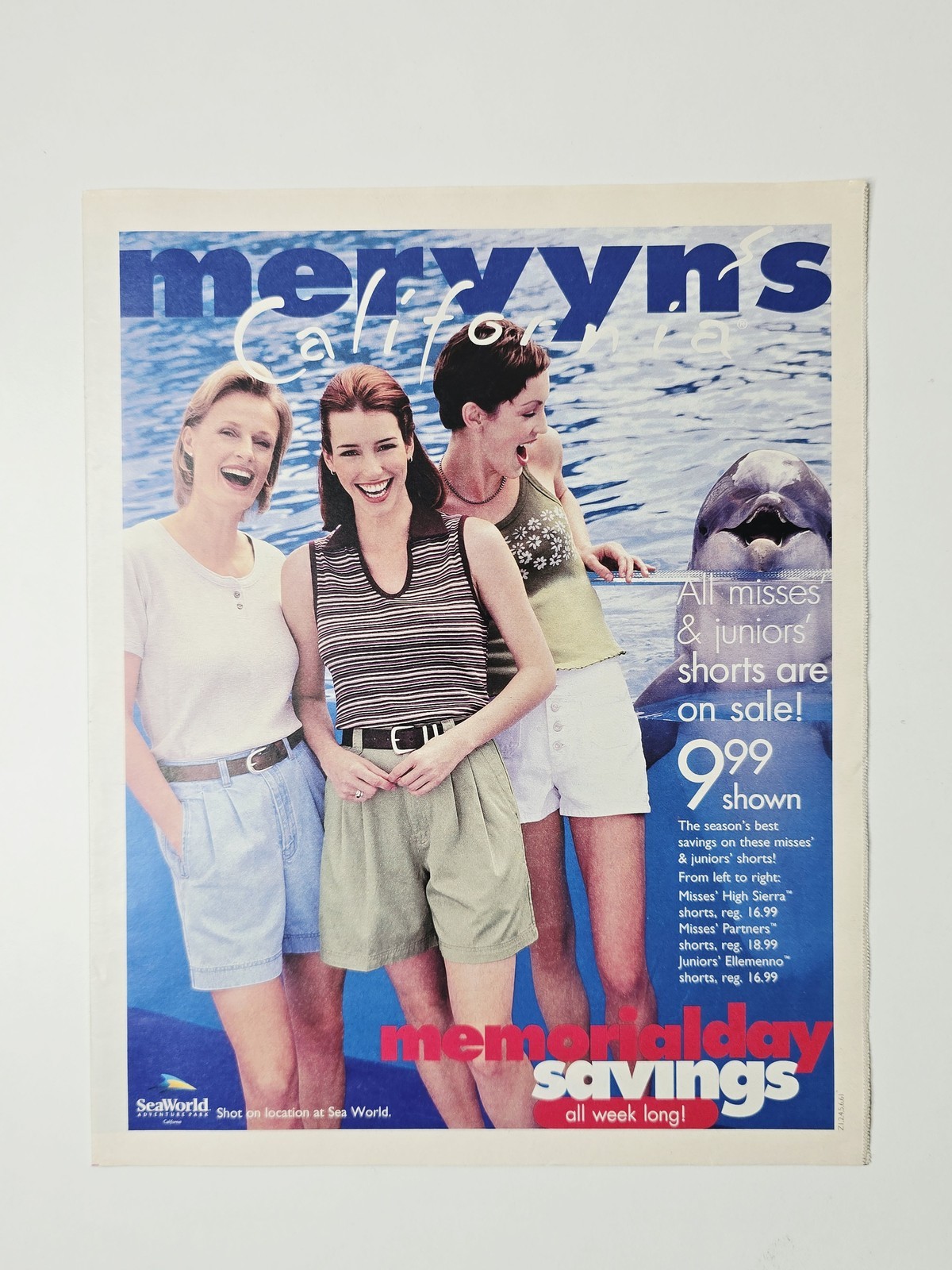 1998 Mervyns California Memorial Day Savings Circular 20 Pg Vintage Catalog Levi