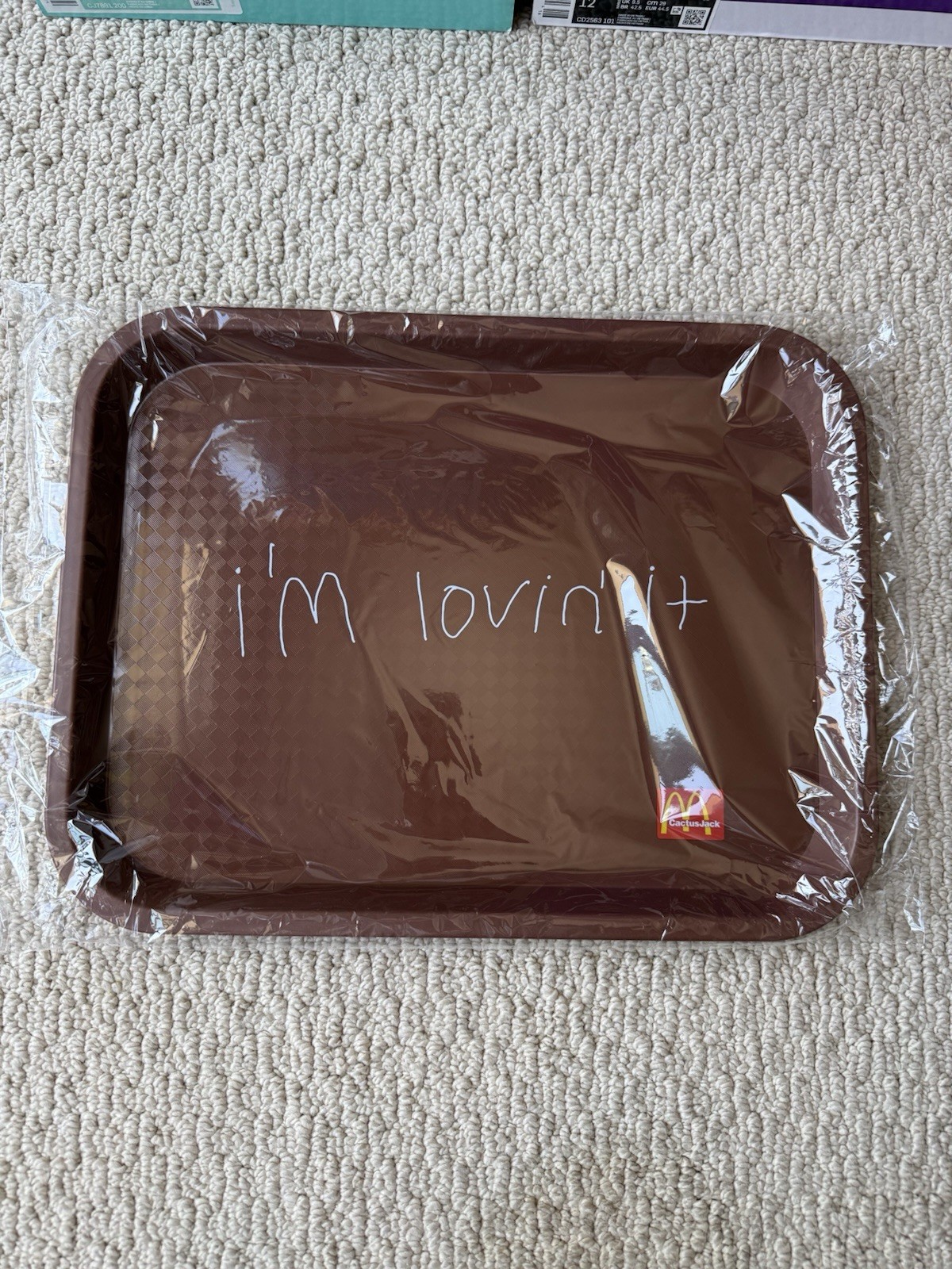 Travis Scott McDonald’s - I’m Lovin It - Tray Travis Scott McDonald’s - I’m Lovin It - Tray