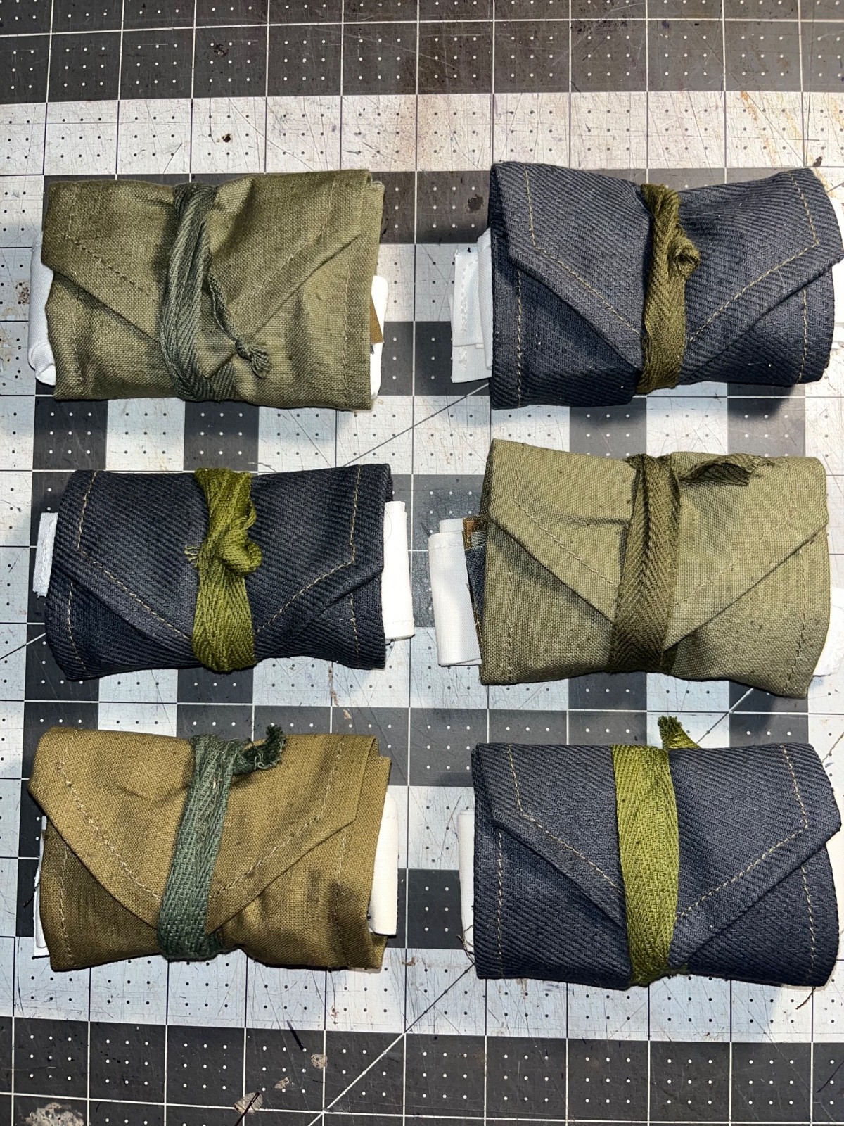 WW2 Repro Soviet Russian sewing kit & pouch