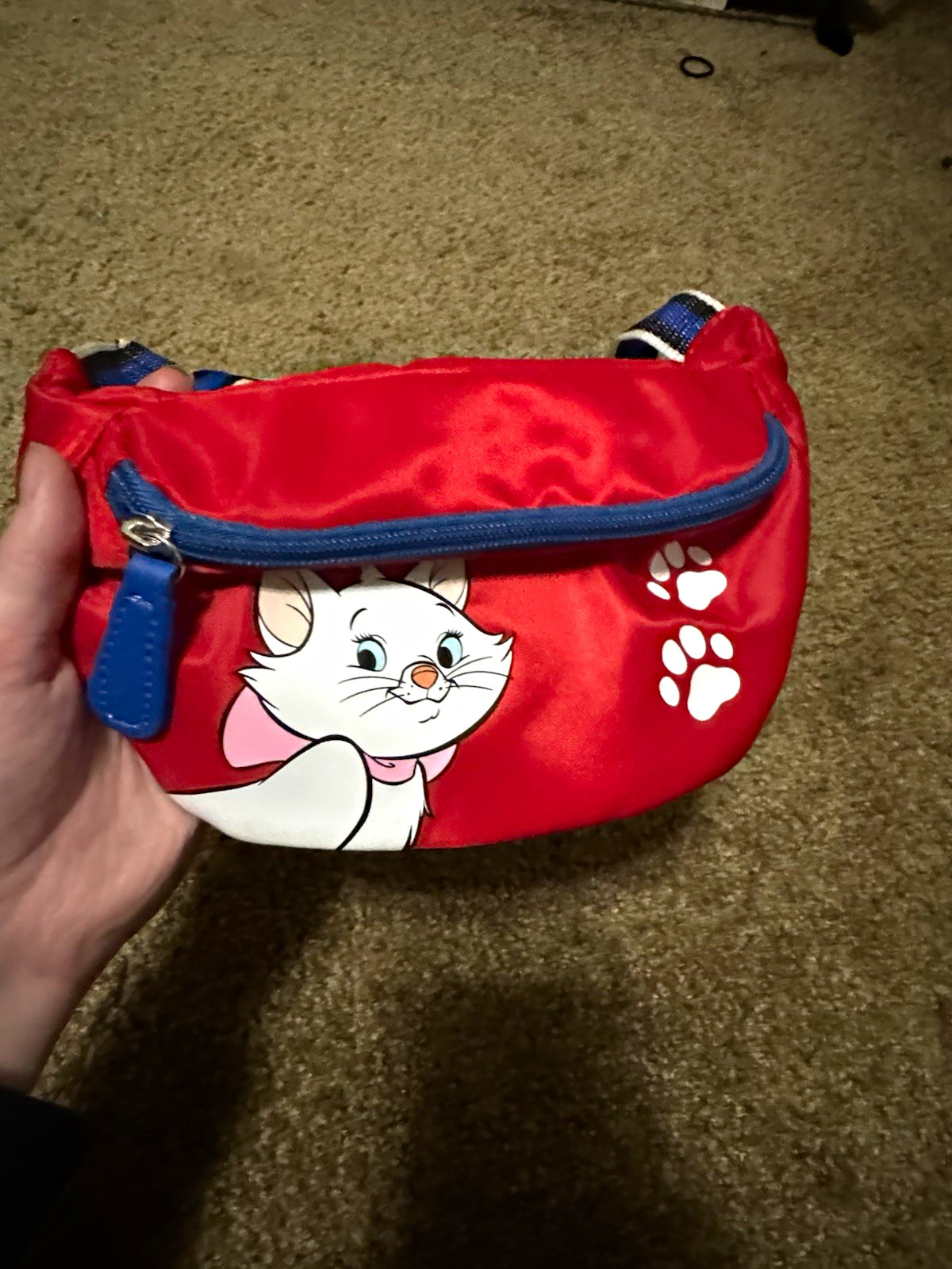 Disney Parks x Loungefly Marie Aristocats Crossbody Belt Bag (fannypack)