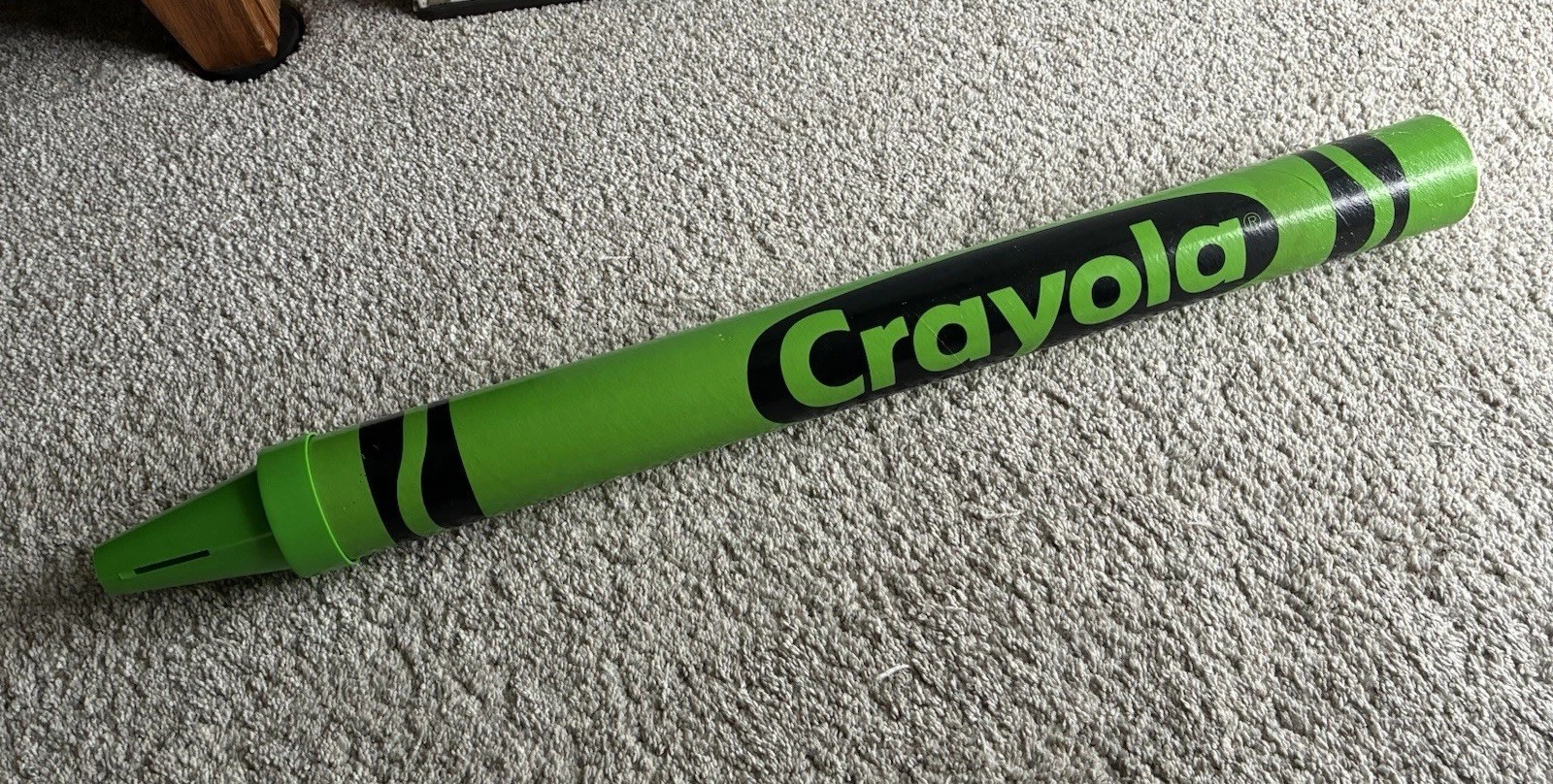 Vintage 1994 Giant Crayola Green Crayon Bank 30” Coin Bank RARE 90s Rare Vintage 1994 Giant Crayola Green Crayon Bank 30” Coin Bank RARE 90s Rare
