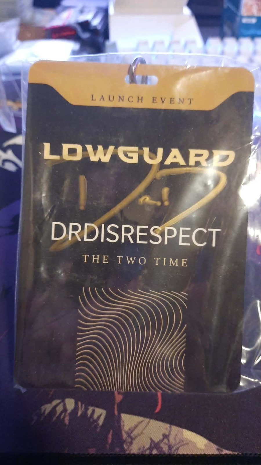 Dr. Disrespect LOWGUARD Pass. Signed.