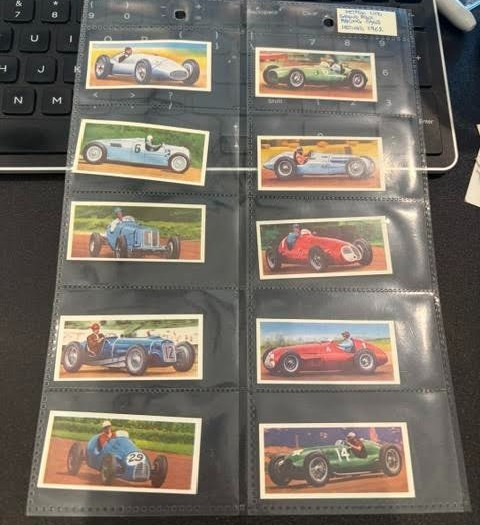 1962 PETPRO GRAND PRIX RACING CARS-FORMULA 1 #1-10 NM (A) 1962 PETPRO GRAND PRIX RACING CARS-FORMULA 1 #1-10 NM (A)