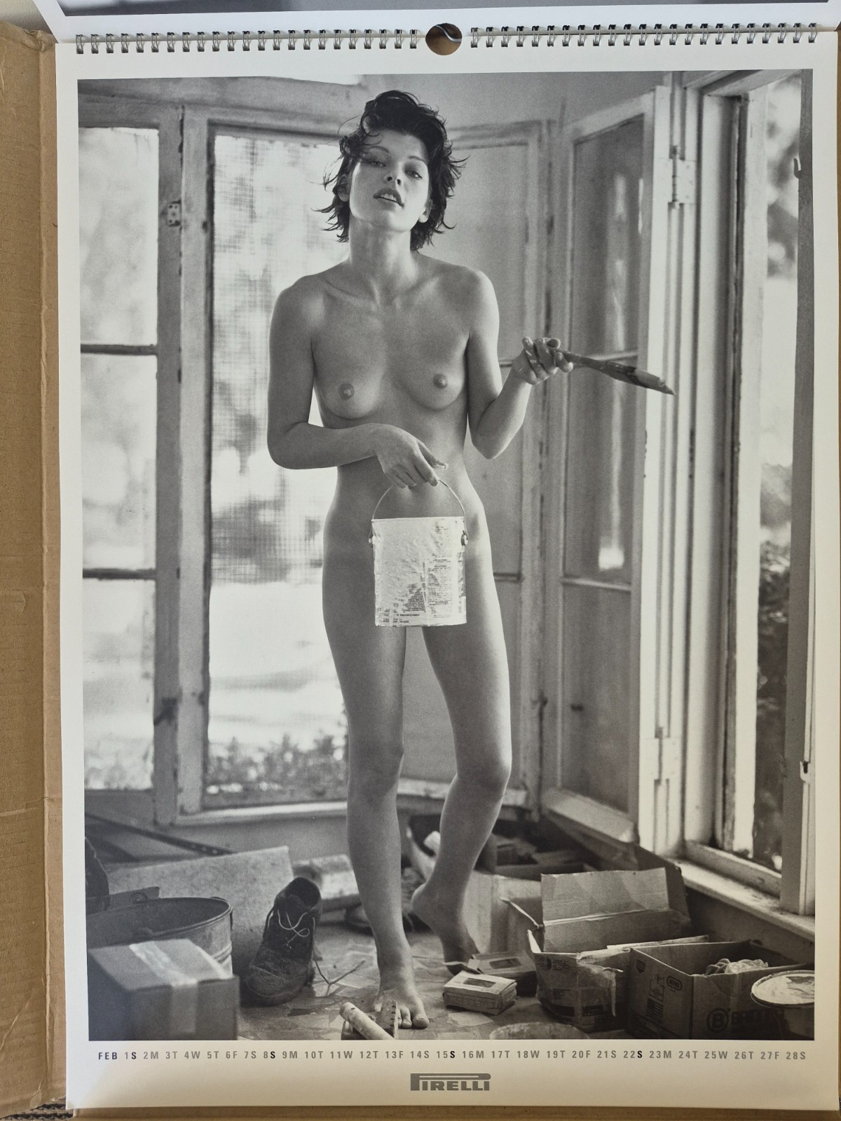 1998 Pirelli Calendar Bruce Weber Original No. 02447 w/ Shipping Box