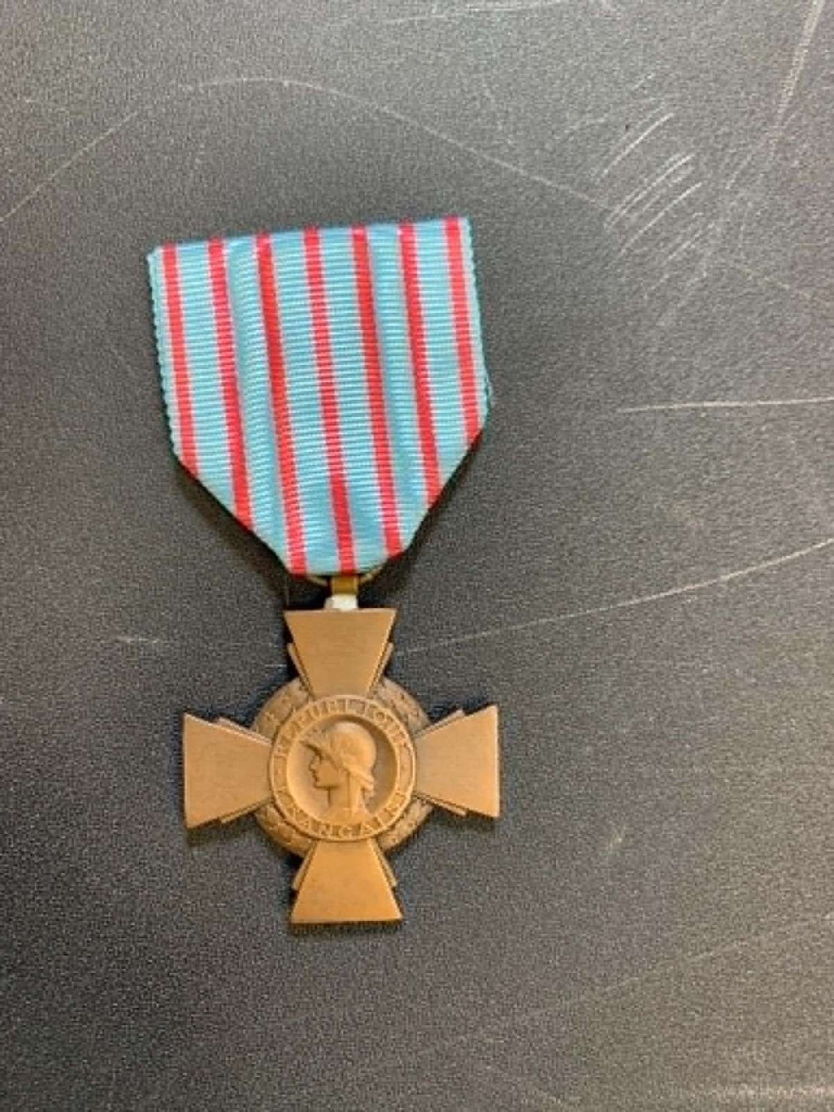 Original WW1 French Croix du Combattant (Combatant's Cross) Medal