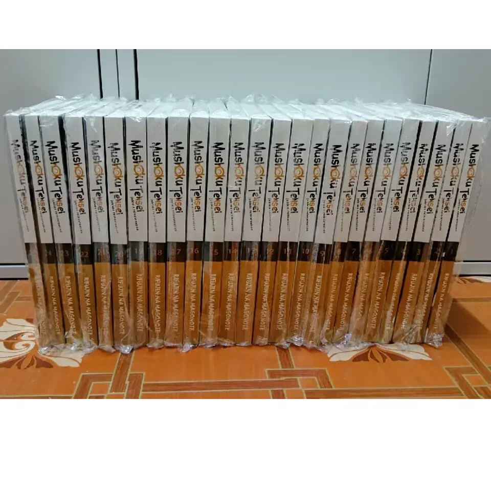 Mushoku Tensei Jobless Reincarnation (Light Novel) Vol. 1-26 English Version