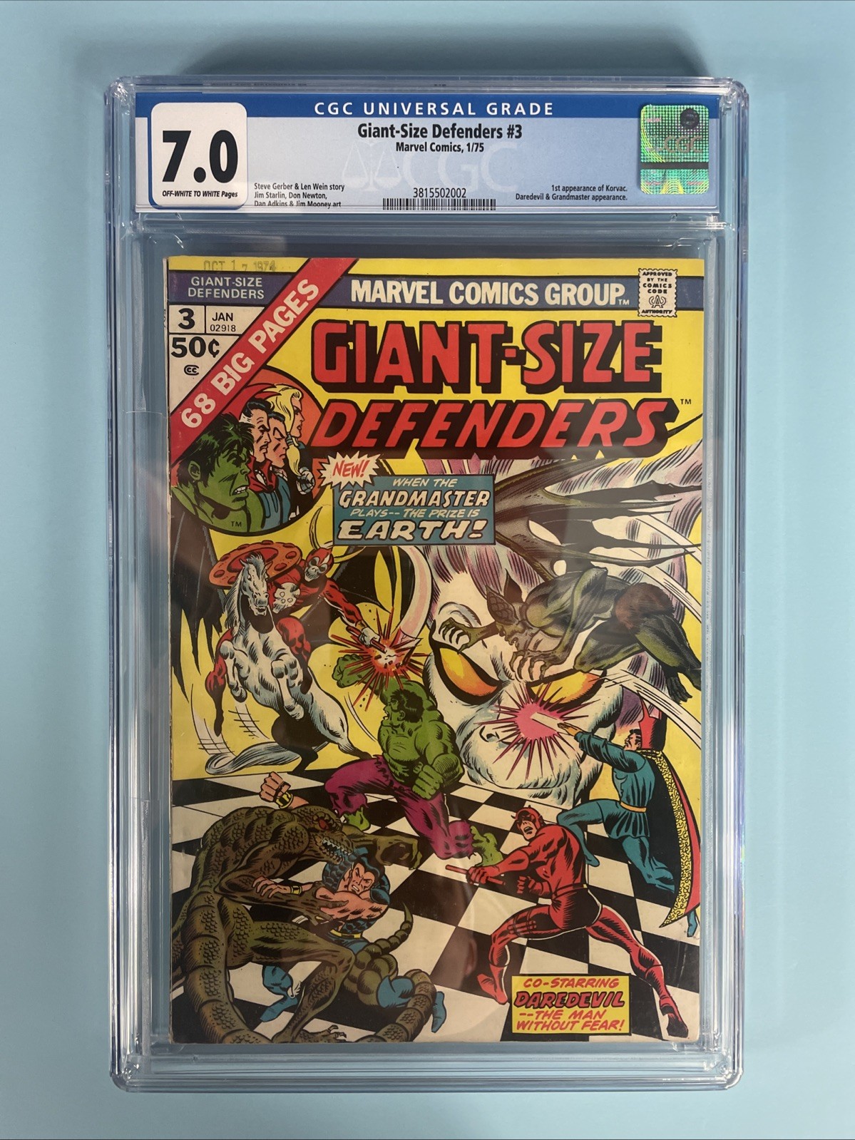 Giant-Size Defenders #3 CGC 7.0