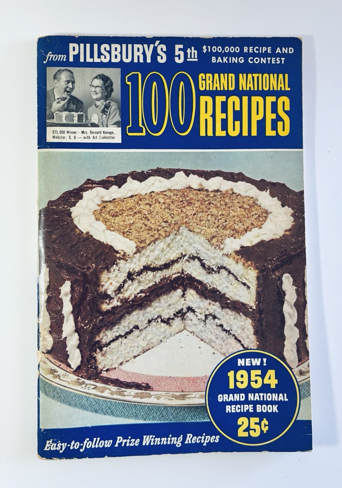 Pillsbury\'s 5th Recipe & Baking Contest 100 Grand National Recipes - 1954