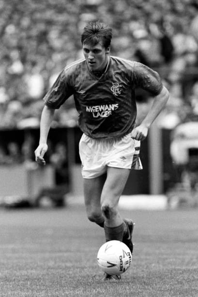 Jimmy Phillips in action for Rangers Historic Old Scotland Sports Photo 2