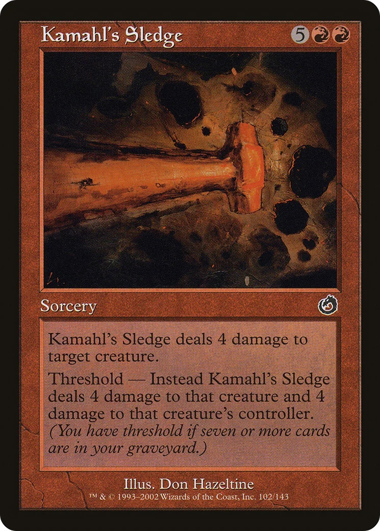 Kamahl\'s Sledge [Torment] Magic MTG