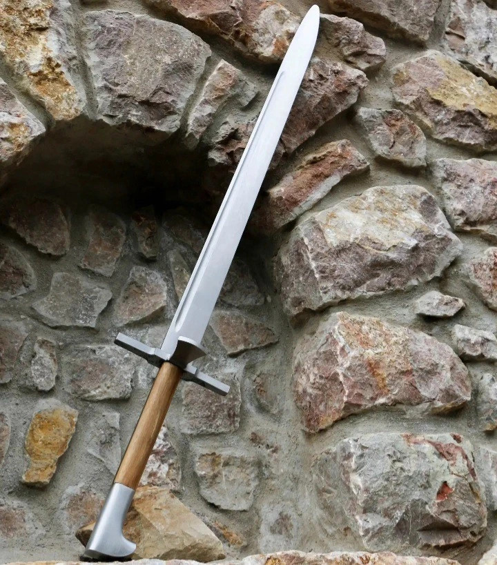 Custom German Langmesser Long Falchion – Hand Forged Replica Sword