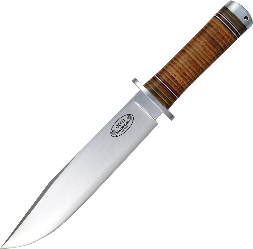 Fallkniven Odin Northern Light Series Fixed Blade Knife Stacked Leather VG10 NL2
