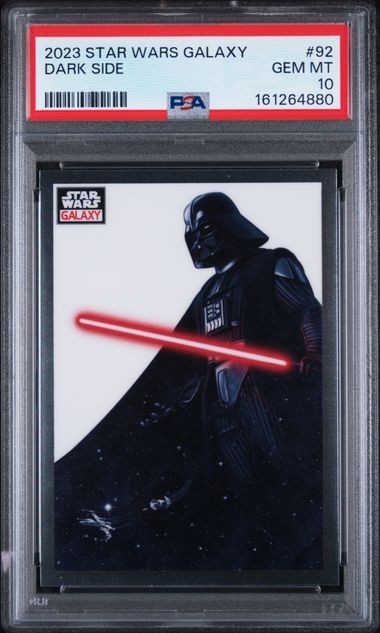 2023 TOPPS STAR WARS GALAXY DARK SIDE #92 PSA 10 DARTH VADER