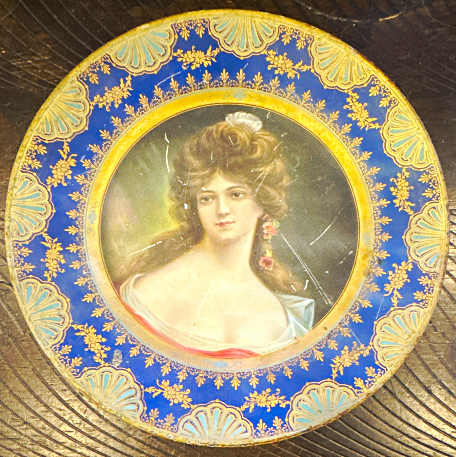 Pre-Pro Stegmaier Brewing Co. Tin Advertising Plate ~ Wilkes-Barre PA ~ 1907