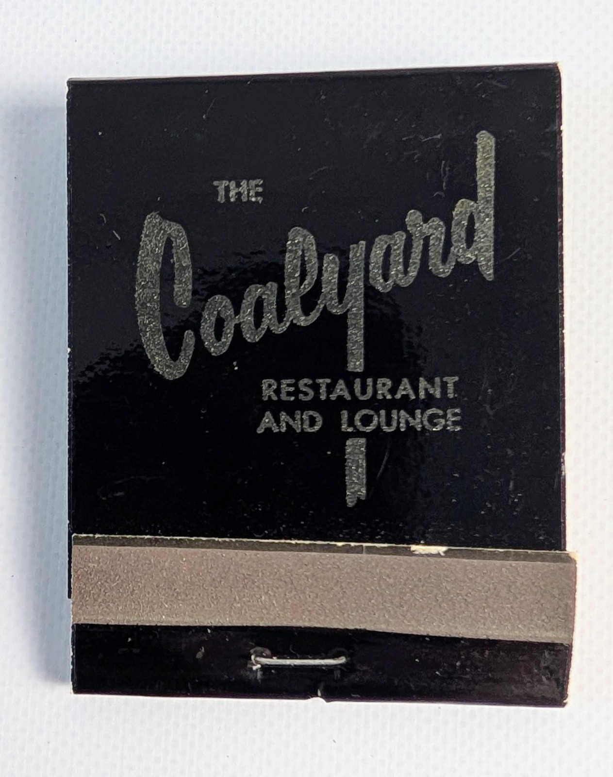 Vintage Coalyard Birmingham Alabama Restaurant Matches Matchbook 1970s