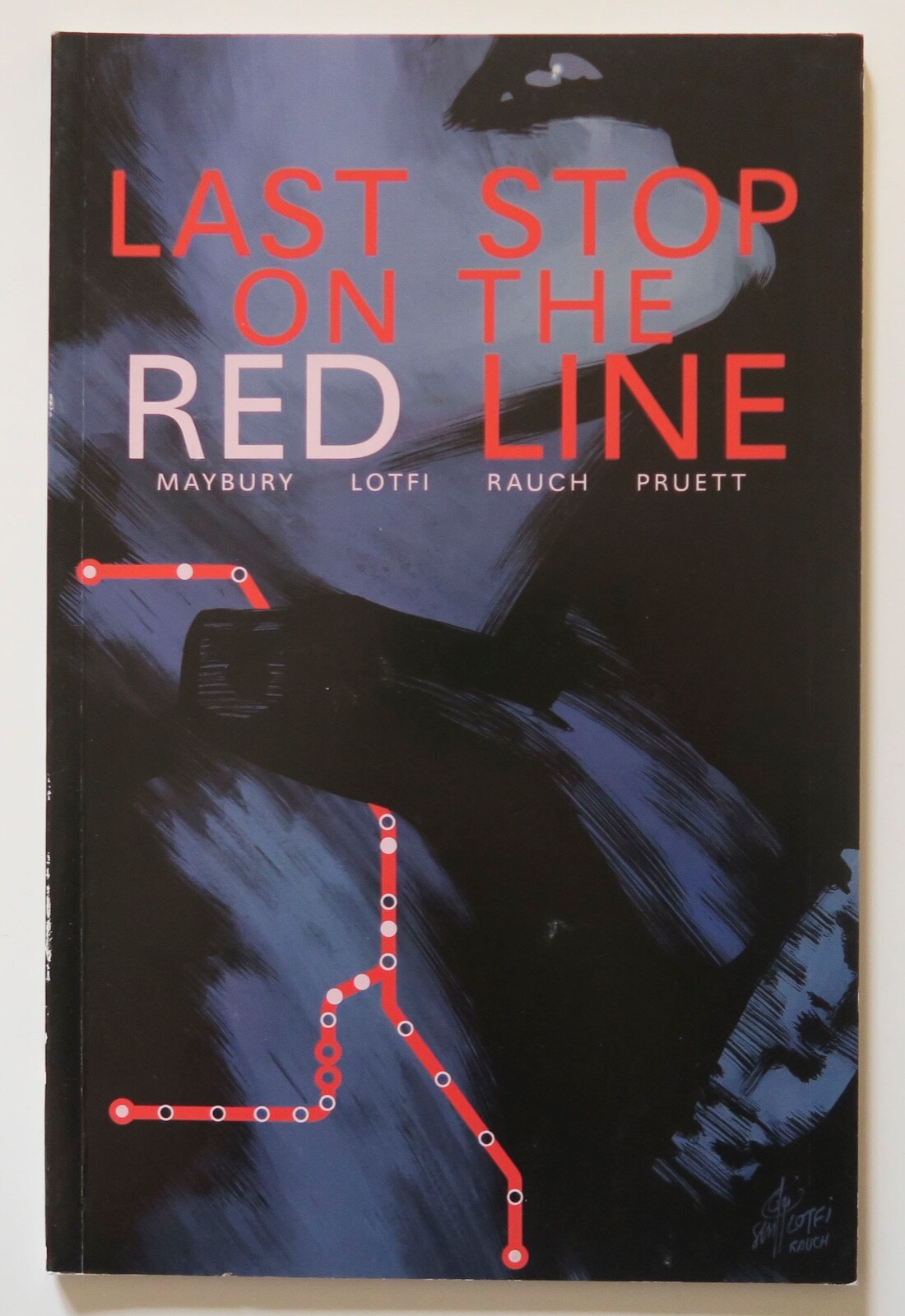 Last Stop On The Red Line Dark Horse Graphic Novel Comic Book