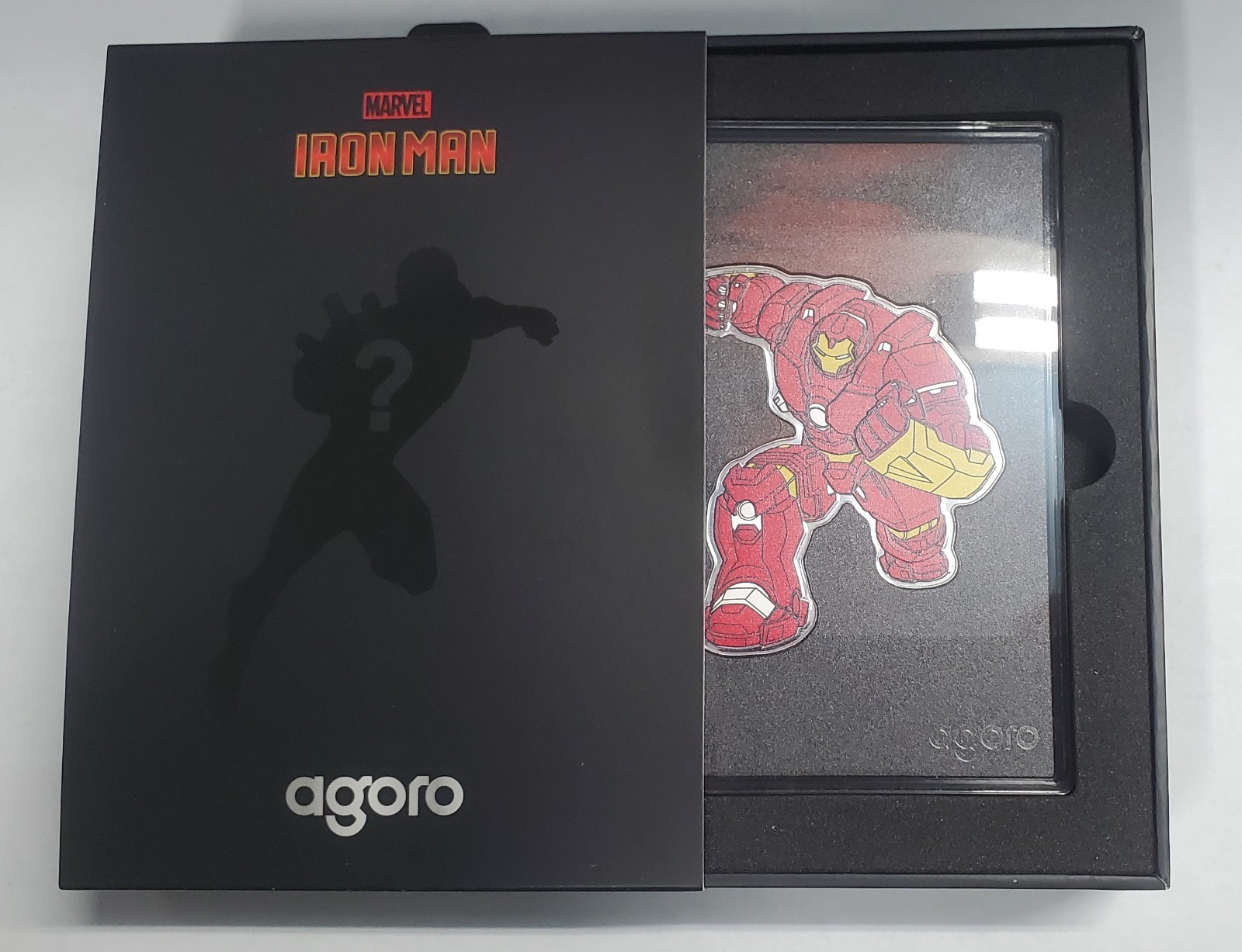 Agoro Marvel Iron Man tier 2 Silver Limited Edition WOW 0003/1000 Perfect Strike