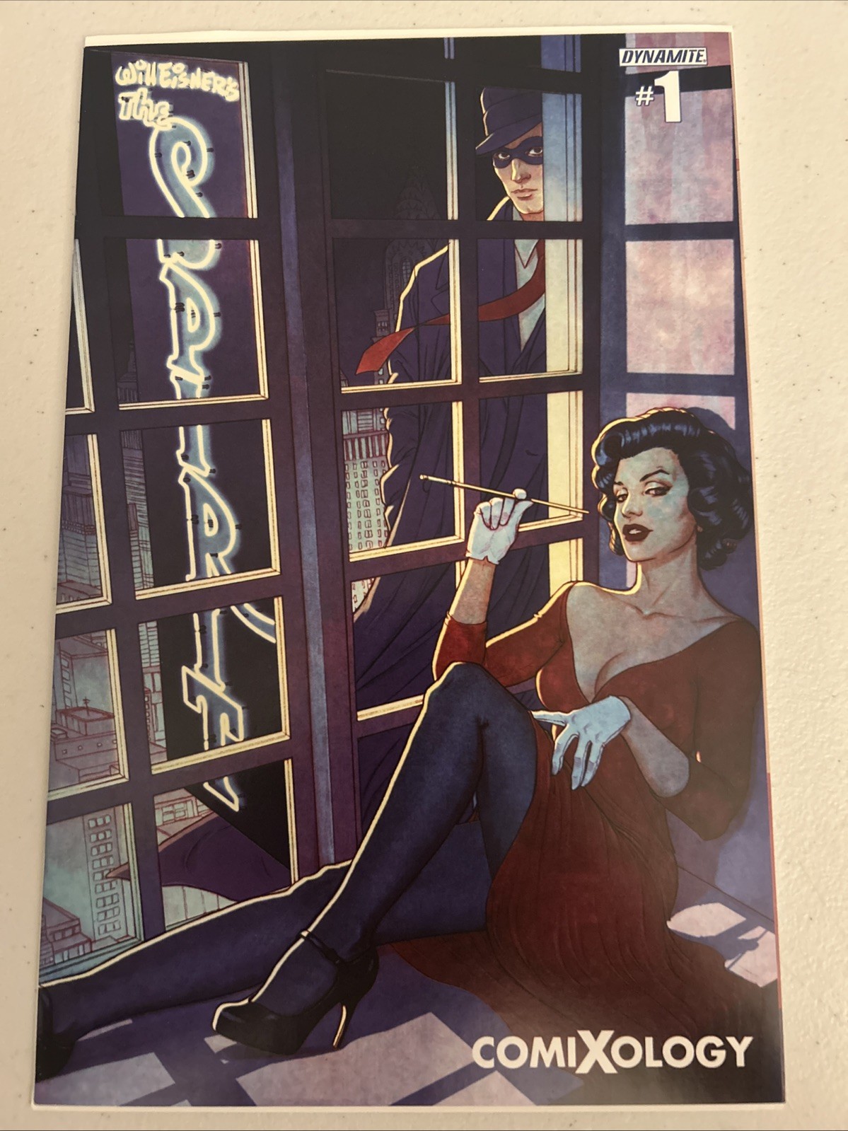 Will Eisner's the Spirit #1 Jenny Frison SDCC Comixology Panel Exclusive HTF