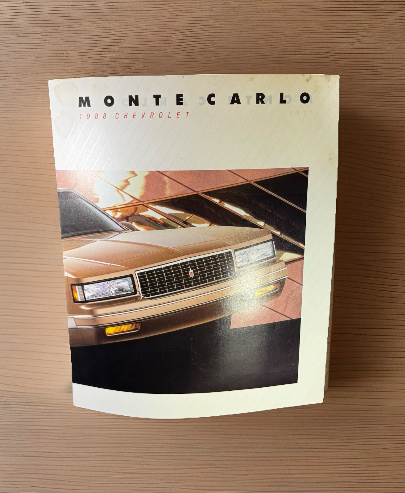 1988 Chevrolet Monte Carlo and SS Original Car Sales Brochure Catalog Vintage