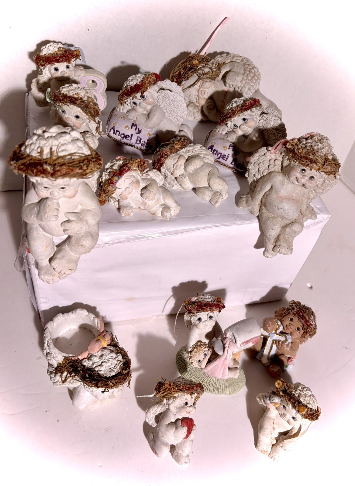 LOT of 14 Dreamsicles Figurines Vintage Great Set All super cute, some rare 
