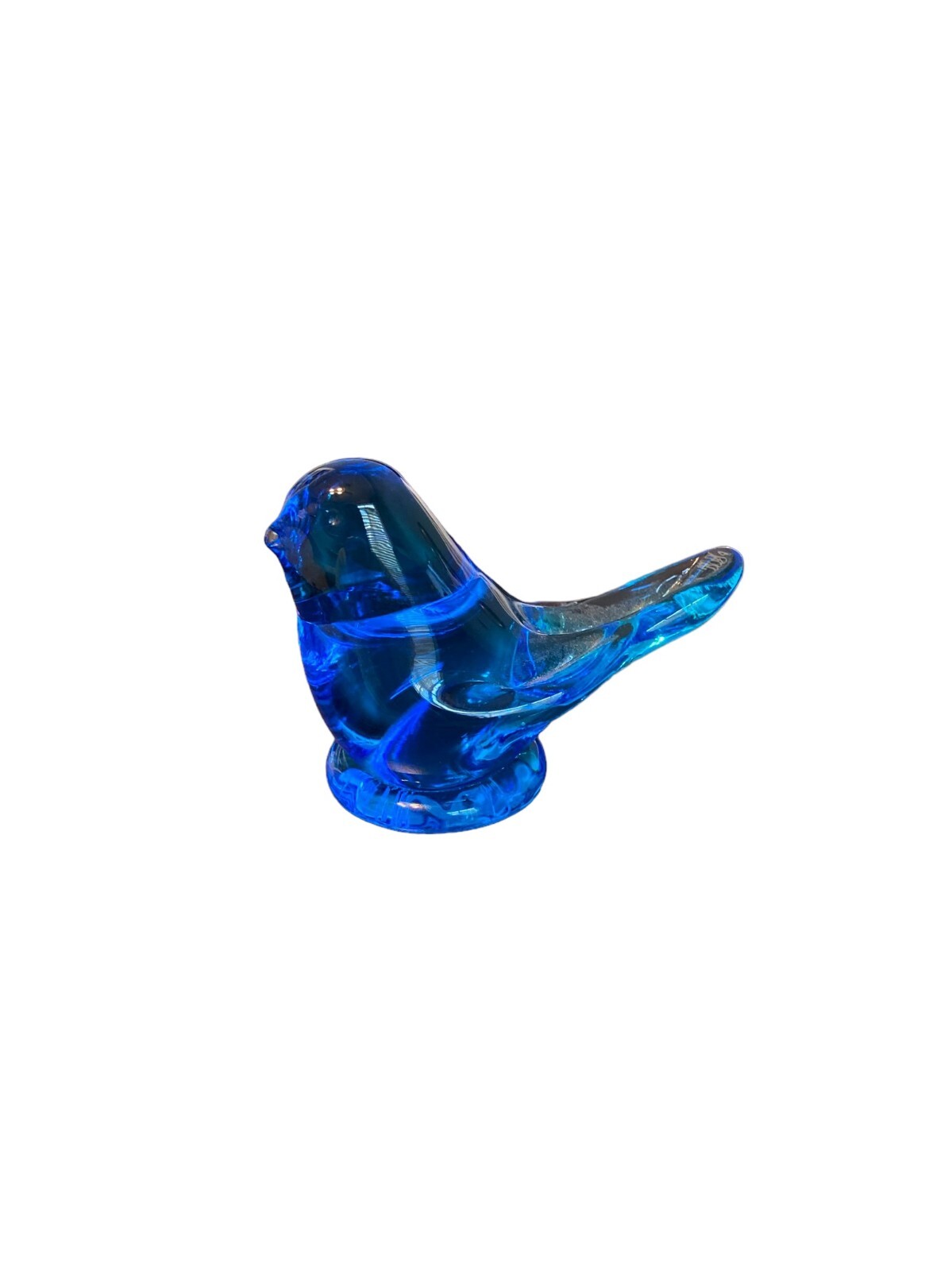 Leo Ward Bluebird of Happiness Glass Figurine