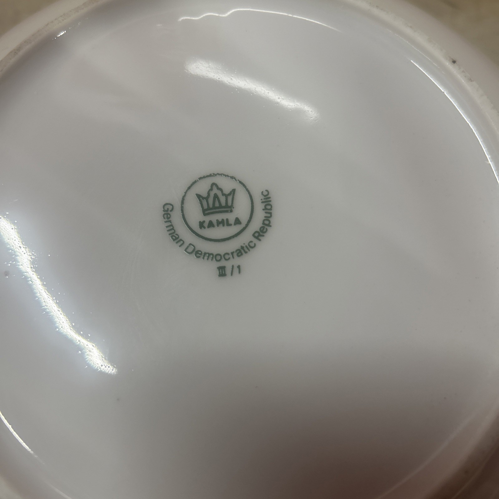 Kahla Covered Casserole Dish Porcelain German Democratic Republic 