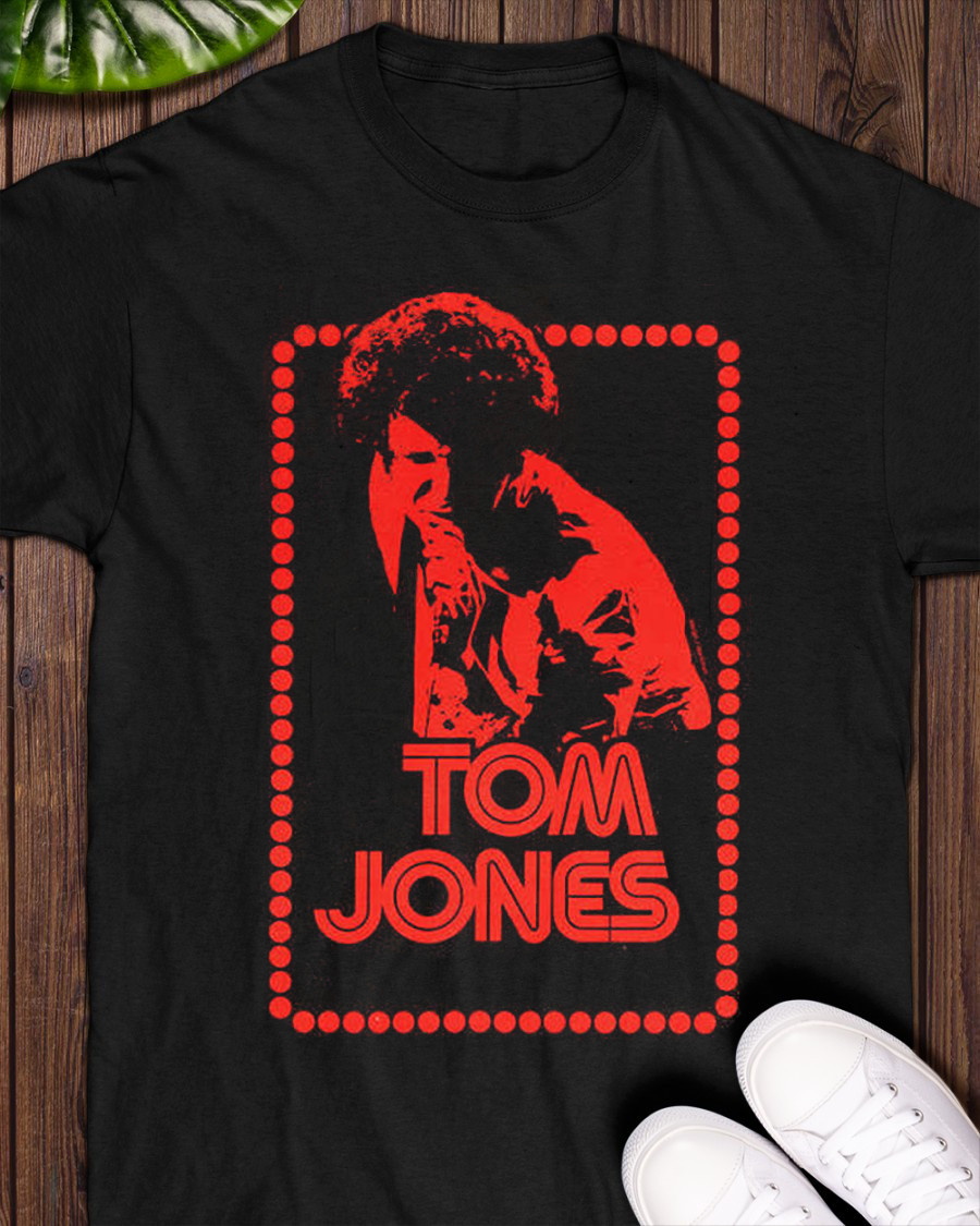 Basic Tom Jones Singer Black t-shirt Cotton S-234XL Men and Women SEG_942