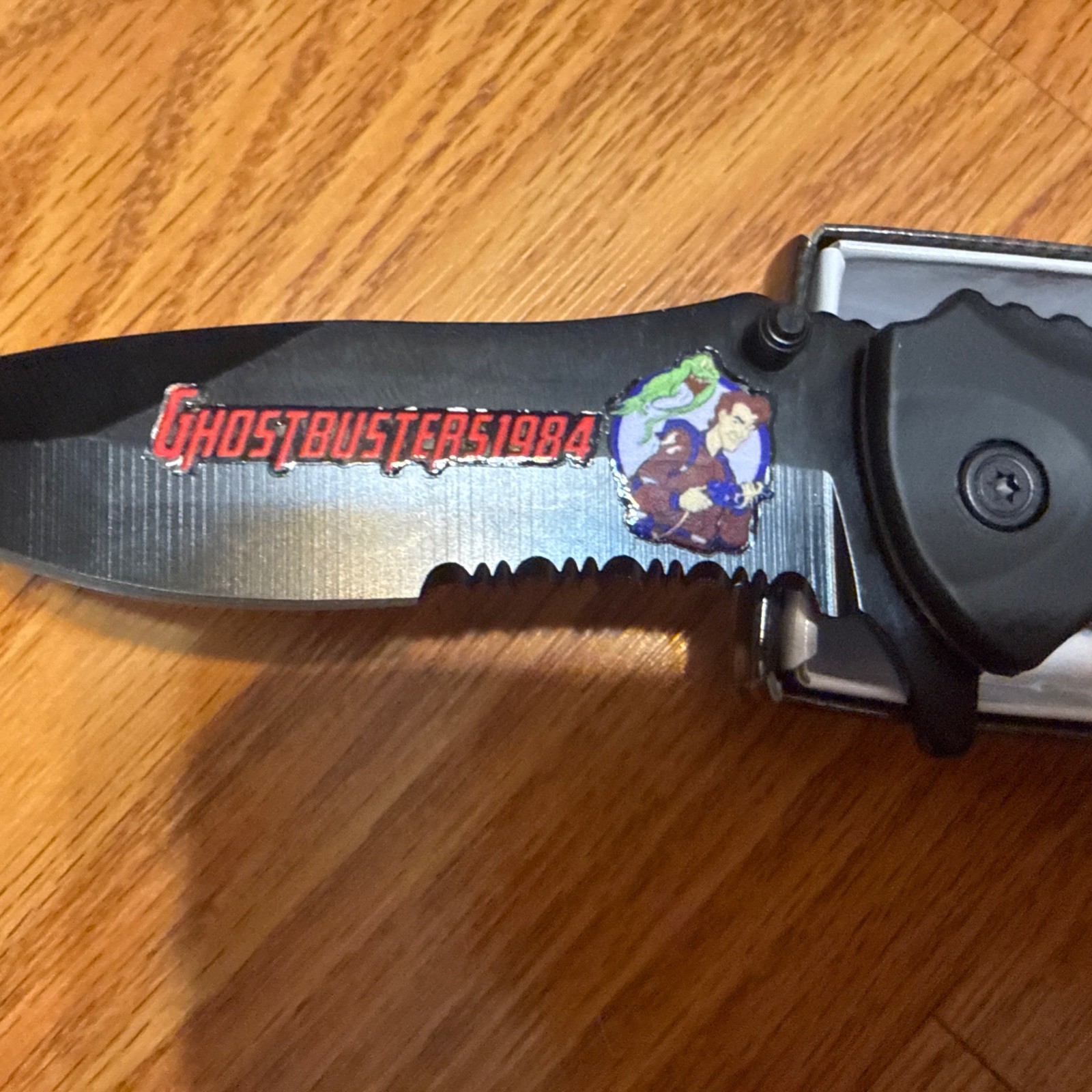 Ghostbusters 1984 Stec Spring Assisted Open Pocket Knife9”