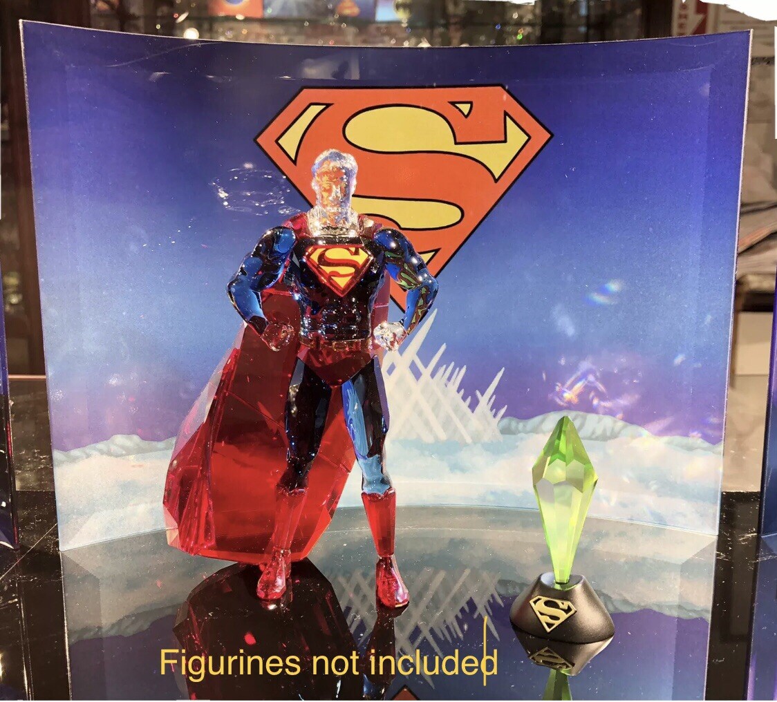 Swarovski Superman Crystal Display
