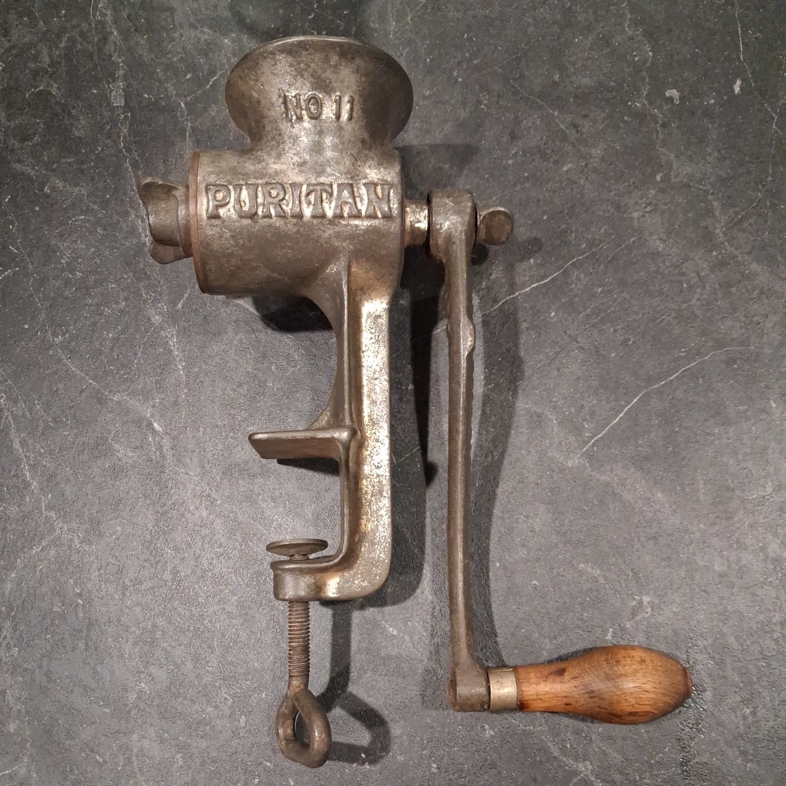 Griswold Puritan No. 11 Meat Grinder Chopper Kitchen Tool USA Vintage MCM