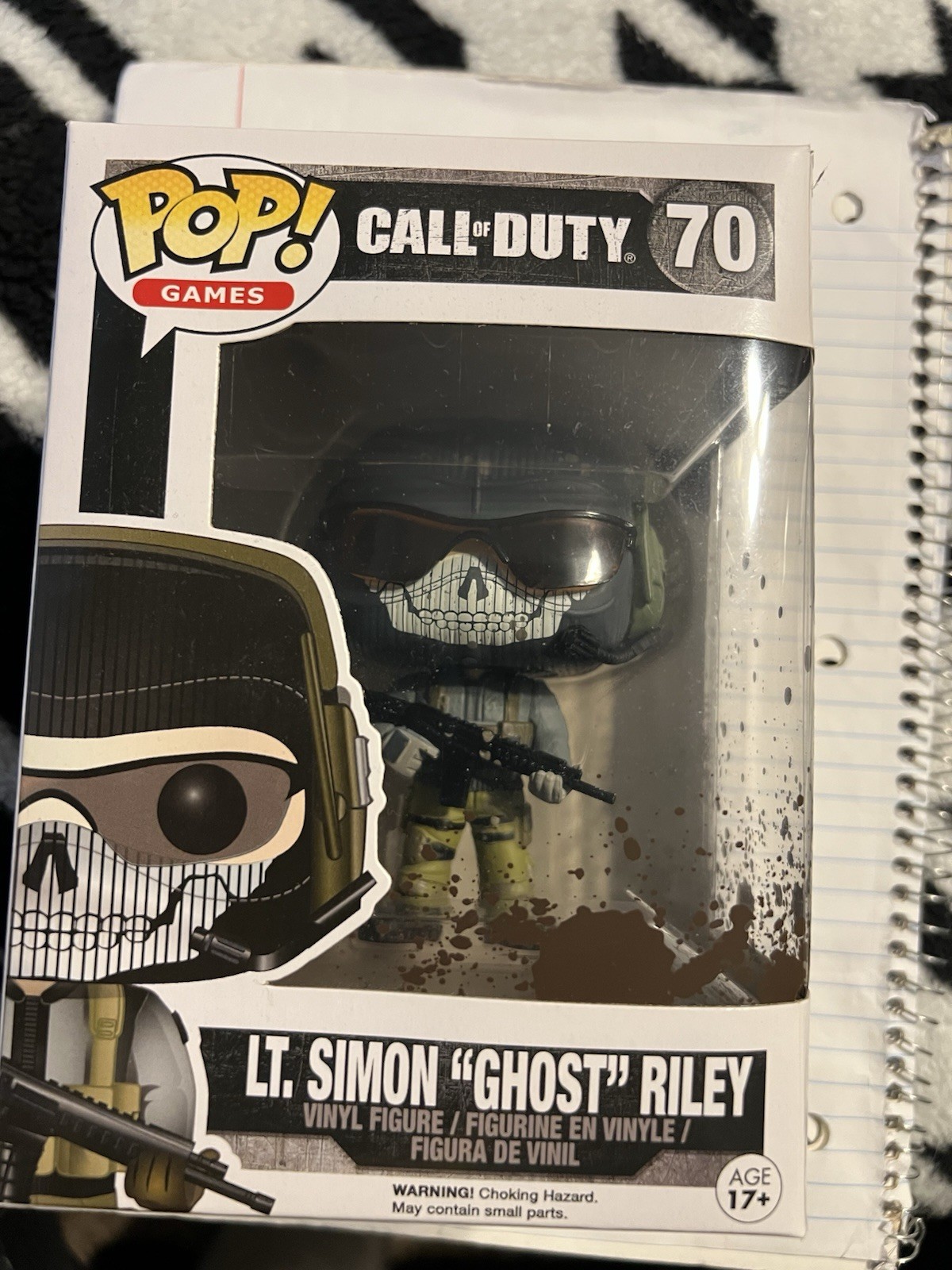 Funko Pop Vinyl Call Of Duty Lt. Simon “ghost”Riley & Capt Price And Brutus Funko Pop Vinyl Call Of Duty Lt. Simon “ghost”Riley & Capt Price And Brutus