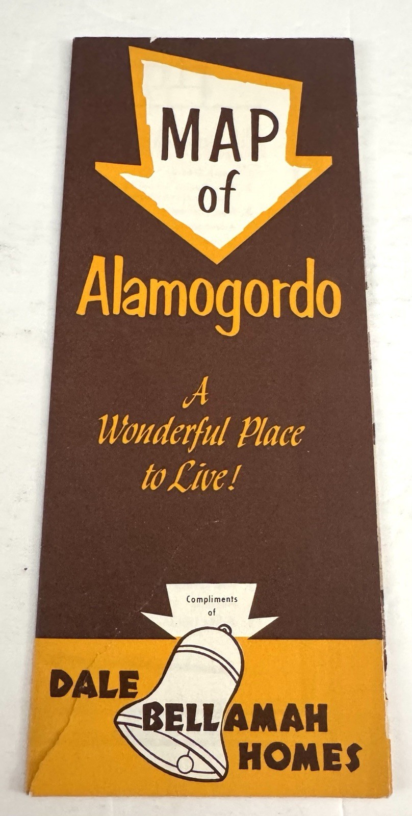 Vtg 1950's New Housing Development Pamphlet Alamogordo New Mexico READ DESC.