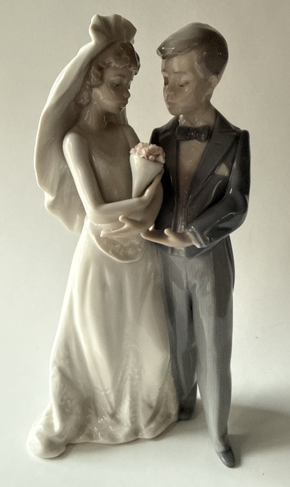 Lladro 5885 From This Day Forward Bride Groom Wedding Figurine Spain 1991 Gift