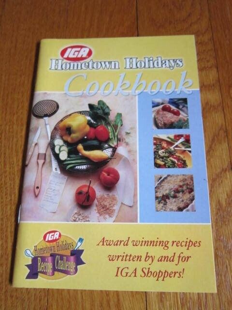 IGA Hometown Holidays Cookbook Christmas Recipes 2003 Kraft Swanson GF ManyBrand